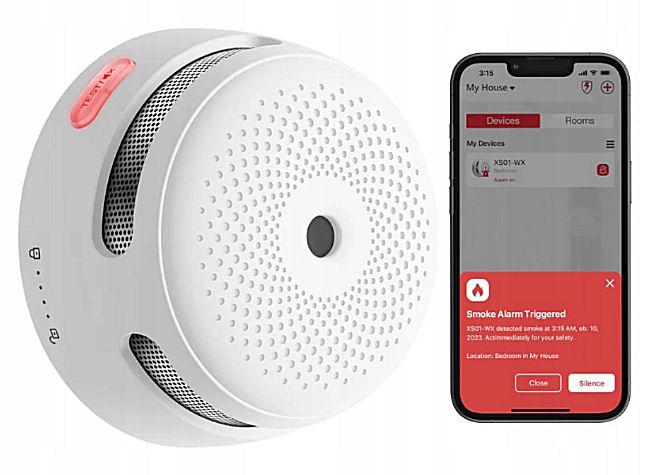 SMART detektor kouře X-Sense XS01-W s WiFi
